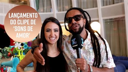 Mariana Nolasco e Rael lançam o clipe de 'Sons de amor'