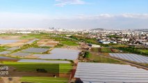 Vue du ciel Travaux nouvelle départementale Sartrouville Montesson 04-2018 : DJI Mavic air