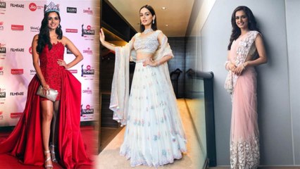 Miss World Manushi Chillar के ये बेहतरीन looks आपको कर देंगे फ़िदा | वनइंडिया हिंदी