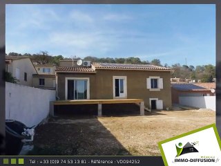 Villa A vendre Goudargues 113m2 + Jardin 751m2