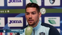 Avant Niort - HAC, interview de Barnabás Bese