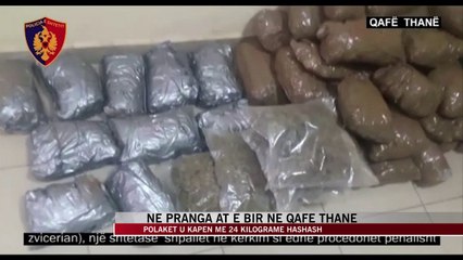 Download Video: Qafë Thanë, polakët u kapën me 24 kilogramë hashash - News, Lajme - Vizion Plus