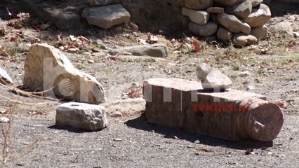 Harrohet bazilika në qendër të Elbasanit