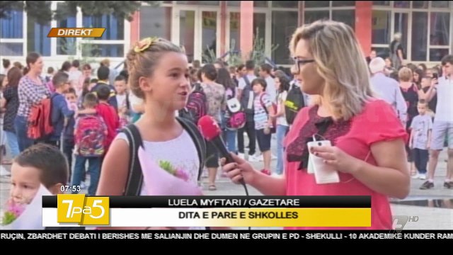 7pa5 - Dita e pare e shkolles - 11 Shtator 2017 - Show - Vizion Plus