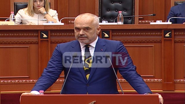 Report TV - Rama: Jemi gati të hapim dialog me opozitën. Basha: Demagogji!