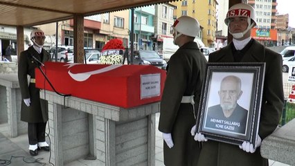 Kore Gazisi Sallabaş son yolculuğuna uğurlandı