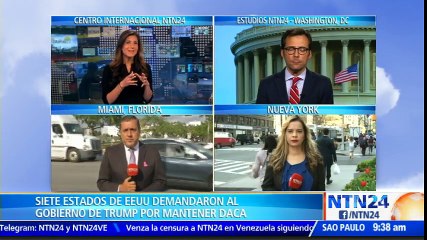 Coalición de siete estados demandó al Gobierno de EE. UU. por continuar con DACA