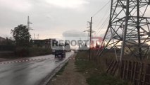 Report TV - Alarm për tritol në makinë bllokohet aksi Durrës-Shijak
