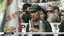 Miles de trabajadores conmemoran el Primero de Mayo en Uruguay