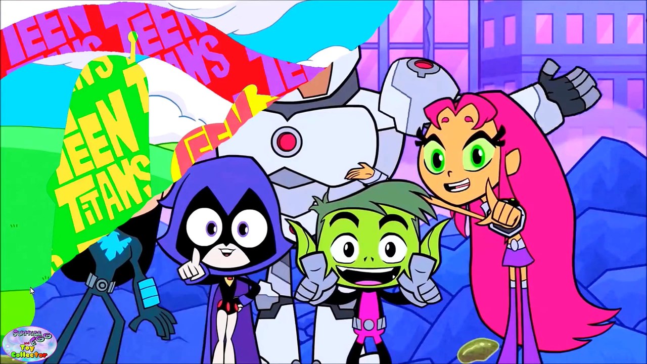 #TeenTitansGo! Color Swap Transforms into Adventure Time Surprise Egg and Toy Collector SETC