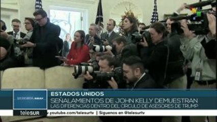 EEUU: John Kelly llama "idiota" a Trump, según NBC