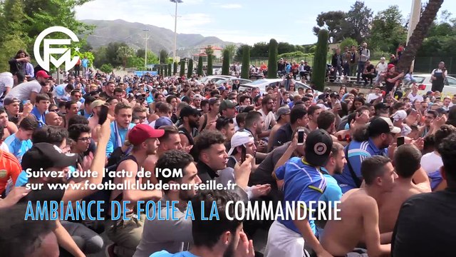 Salzbourg - OM : Ferveur, ambiance de dingue, les supporters mettent le feu à la commanderie pour motiver les joueurs