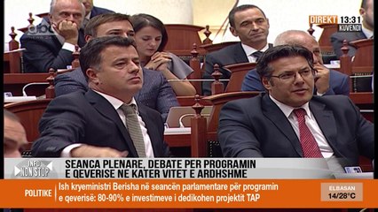 Debati, Ruçi i ndërpret fjalën Berishës