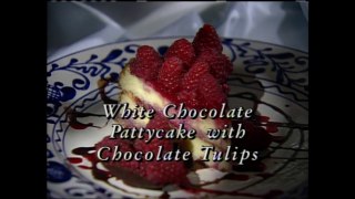 White Chocolate Pattycake with Chocolate Tulips ft. Marcel Desaulniers (Baking with Julia)