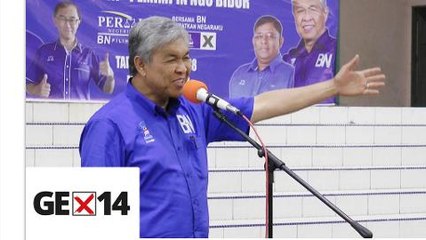Zahid pledges to help Chinese and Indian communities