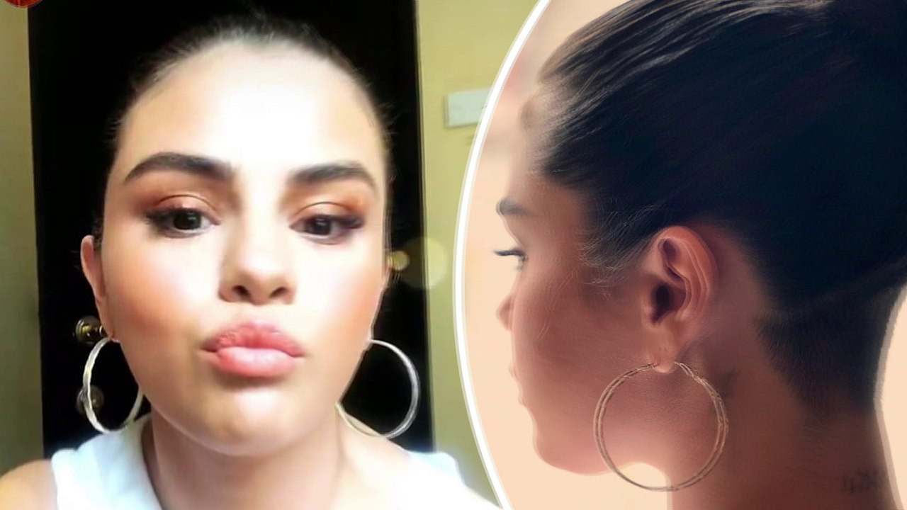 Selena Gomez debuts edgy undercut while celebrating sold-out Puma collaboration in Germany.