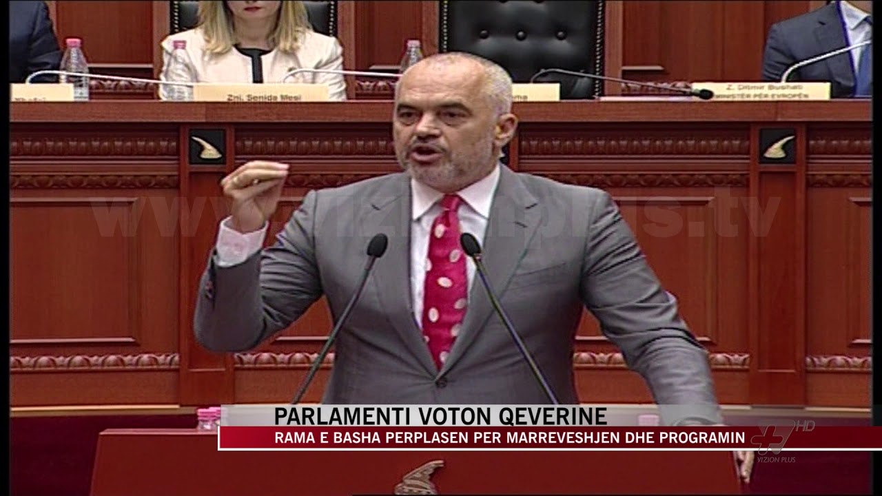 Parlamenti voton qeverinë “Rama 2” - News, Lajme - Vizion Plus