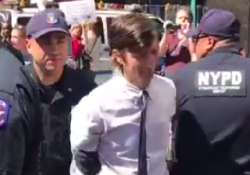 NYC Councilman Arrested During Protest on Safe Heroin Injection Sites