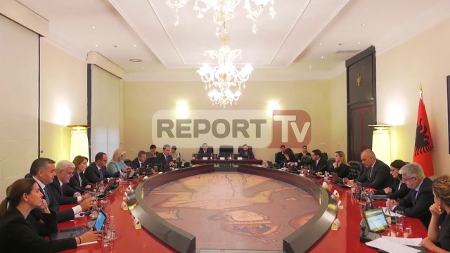 Report TV - Mbledhja e parë e qeverisë Rama 2