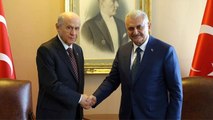 Erdoğan'ın Adaylık Başvurusunu, Yıldırım ve Bahçeli Birlikte Yapacak