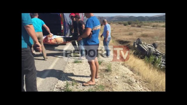 Report TV - Aksident i rëndë në aksin Levan-Tepelenë, një i vdekur