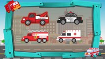 Динозаврик Дэнни - Скорая и Пожарная машина (серия 17) - Развивающие мультики для самых маленьких
