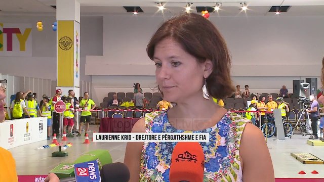 Siguria rrugore, gara ndërkombëtare e fëmijëve në Tiranë - Top Channel Albania - News - Lajme