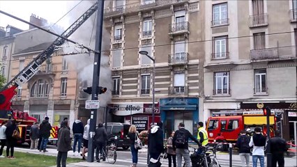 Un incendie dans une pizzeria à Grenoble