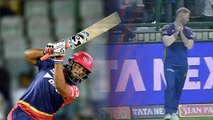 IPL 2018 : Rishabh Pant out for 69 runs(7x4 5x6) off 29 balls | वनइंडिया हिंदी