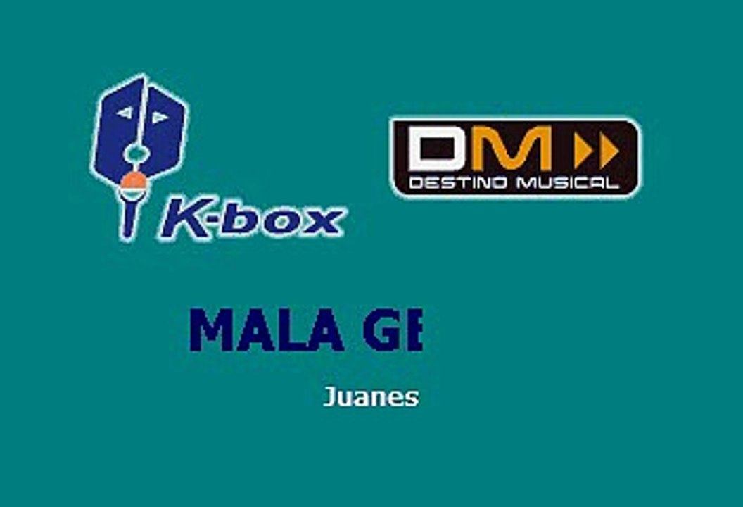JUANES - MALA GENTE (KARAOKE CON VOZ GUIA)