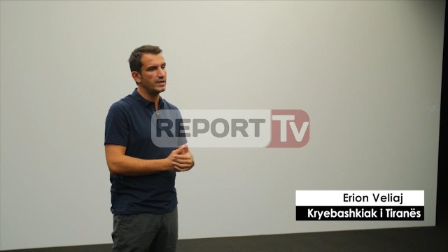 Report TV - Bienalja Çikagos,Veliaj: Brenda 5 viteve ujërat e zeza jo më në Lanë