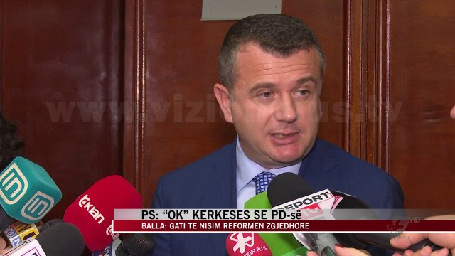 Balla: Gati të nisim reformën zgjedhore - News, Lajme - Vizion Plus