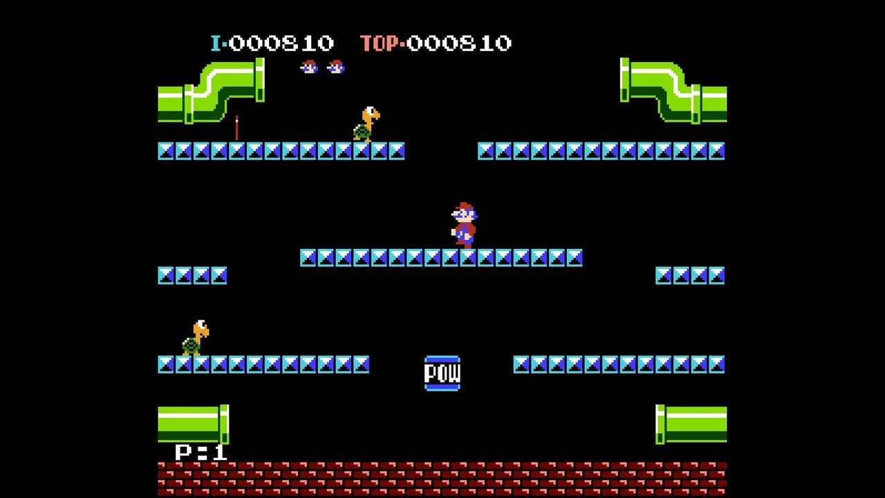 [Longplay] Mario Bros. (phase 1-14) - Nes (1080p 60fps)