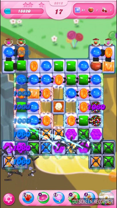 Candy crush saga level 3312