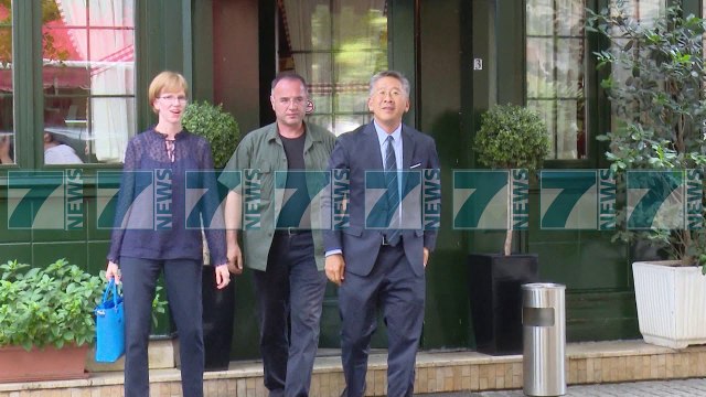 BASHA DREKON ME AMBASADORIN E SHBA DONALD LU - News, Lajme - Kanali 7