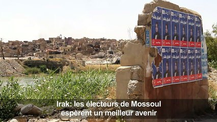 Elections à Mossoul: les habitants en quête d'un meilleur avenir