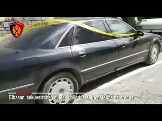 Ora News - Policia sqaron përplasjen në Elbasan: “Audi” goditi mjetin e policisë