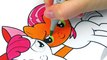 My Little Pony Apple Bloom and Babs Seed Hugs Coloring Page Video for Kids (2)