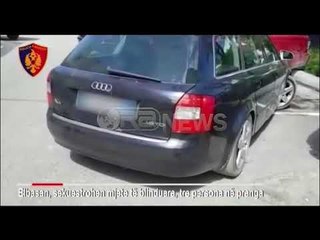 Ora News - Policia sqaron përplasjen në Elbasan: “Audi” goditi mjetin e policisë