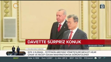 Davette sürpriz konuk
