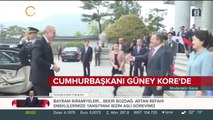 Cumhurbaşkanı Erdoğan Güney Kore'de