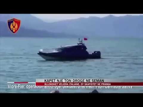 Kapet një ton drogë në Seman, bllokohet veliera italiane - News, Lajme - Vizion Plus