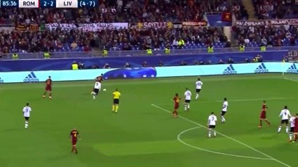 Radja Nainggolan Super Goal HD - AS Roma 3-2 Liverpool - 02.05.2018 (Full Replay)