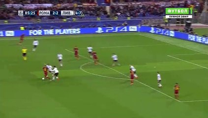 Radja Nainggolan Goal HD -	 AS Roma	3-2	Liverpool 02.05.2018