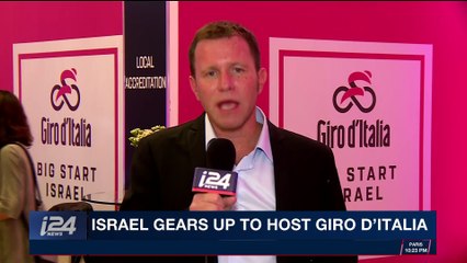 i24NEWS DESK | Israel gears up to host Giro d'Italia | Wednesday, May 2nd 2018