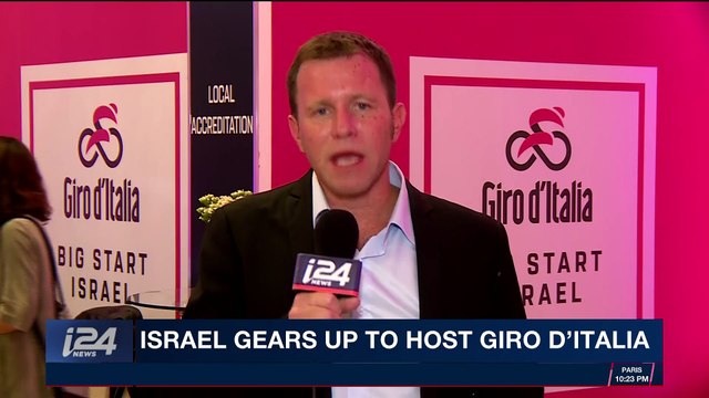 i24NEWS DESK | Israel gears up to host Giro d'Italia | Wednesday, May 2nd 2018