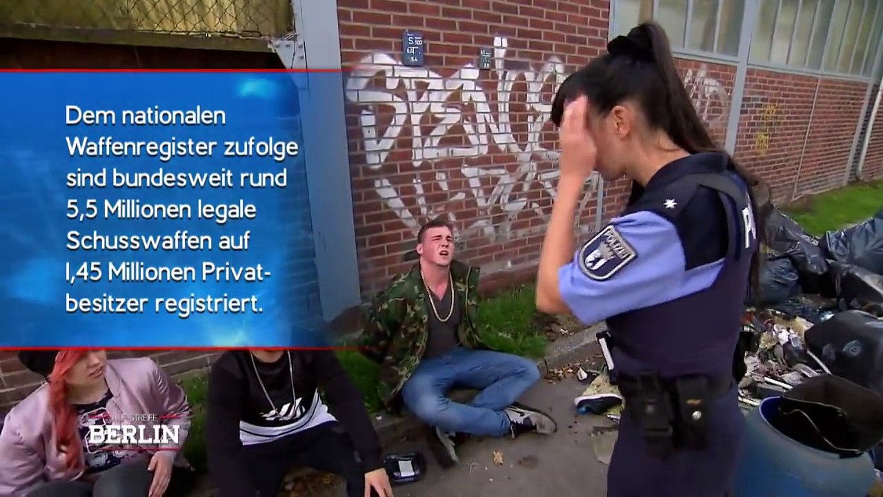 Gefährlicher Polizeieinsatz: Jugendliche mit scharfen Schusswaffen! |Auf Streife - Berlin | SAT.1 TV