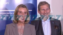 MOGHERINI DHE HAHN TAKOHEN ME LIDERET E BALLKANIT - News, Lajme - Kanali 10