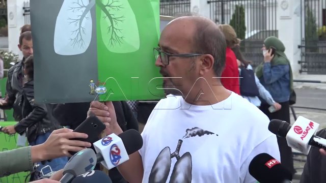 Мировен марш за чист воздух во Скопје