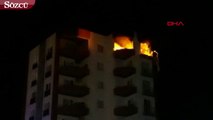Mersin’de bir apartmanda korkutan patlama